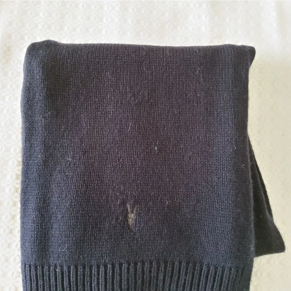 ALLSAINTS Black Scarf Size 11